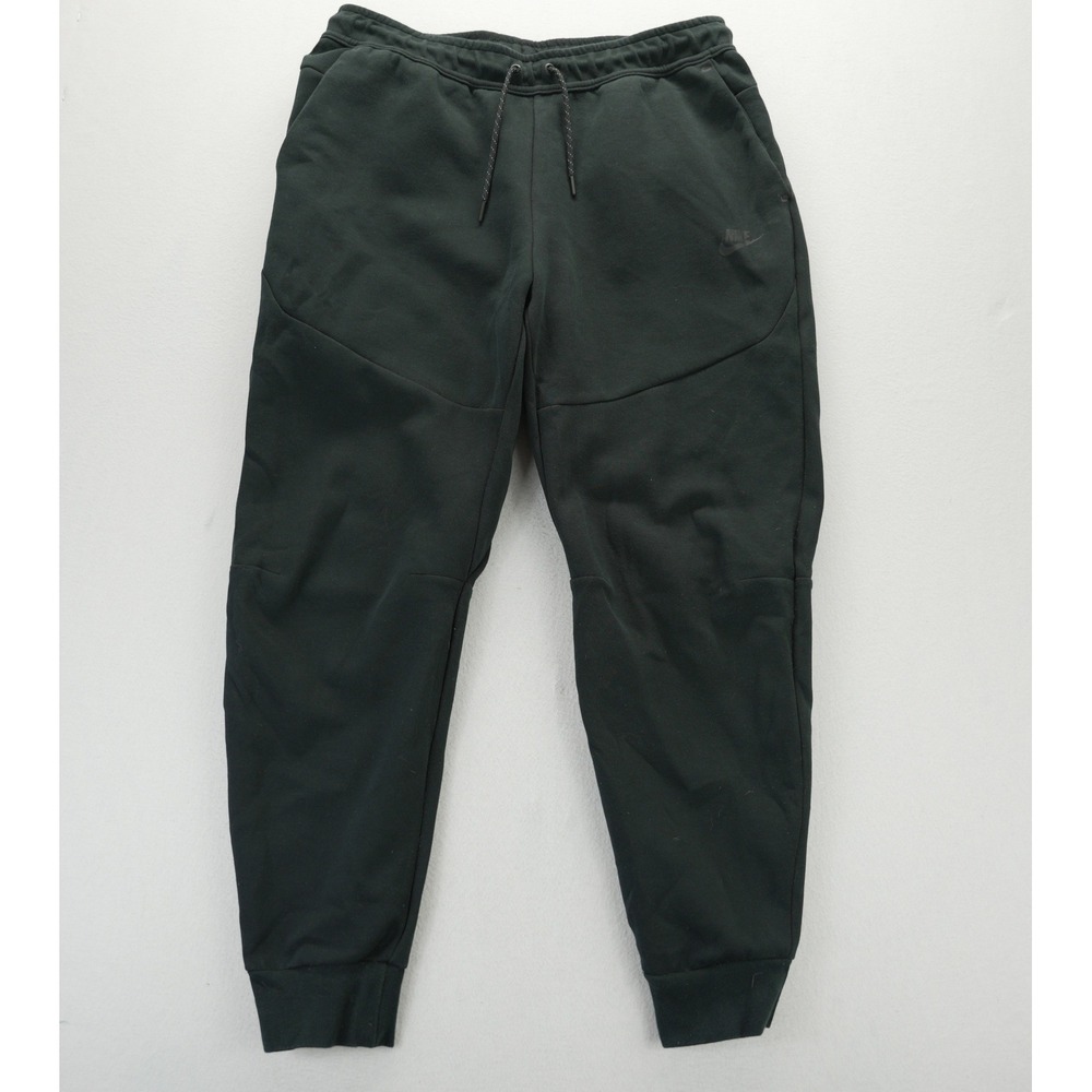 Nike Tech Fleece Joggers Mens Large Black Tapered Sweatpants CU4495-326